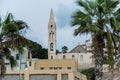 St. George Church, a Greek-Orthodox church, located near the southern entrance to Old Jaffa, and is known for its tall bell tower