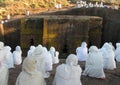 St George church, Lalibela, Ethiopia Royalty Free Stock Photo