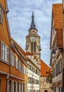 St. George Collegiate Church, Tubingen, Germany Royalty Free Stock Photo