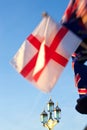 St George Flag London England