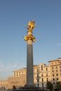 St George Monument, Freedom Square, Tbilisi, Georgia 06/10/2019