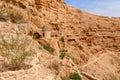 St. George Orthodox Monastery is located in Wadi Qelt. Royalty Free Stock Photo