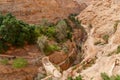 St. George Orthodox Monastery is located in Wadi Qelt. Royalty Free Stock Photo