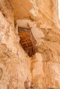 St. George Orthodox Monastery is located in Wadi Qelt. Royalty Free Stock Photo