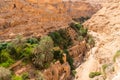 St. George Orthodox Monastery is located in Wadi Qelt. Royalty Free Stock Photo