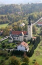 St. George Parish Church in Gornja Stubica, Croatia Royalty Free Stock Photo