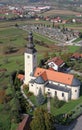 St. George Parish Church in Gornja Stubica, Croatia Royalty Free Stock Photo