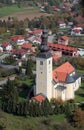 St. George Church in Gornja Stubica, Croatia Royalty Free Stock Photo