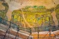 Rotunda of Galerius under reconstruction cupola Thessaloniki city Greece Royalty Free Stock Photo