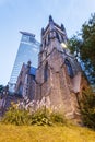 St. George`s Anglican Church in Montreal Royalty Free Stock Photo