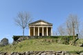 St. George`s Church Parthenon of Las Fraguas. Classic temple in Cantabria Spain Royalty Free Stock Photo