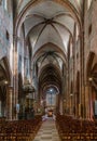 St. George`s Church, Selestat, Alsace, France Royalty Free Stock Photo