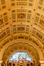 St George's Hall inside - ceiling Royalty Free Stock Photo