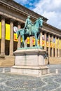 St George`s Hall, a symbol of the city of Liverpool Royalty Free Stock Photo