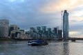 St George Wharf in London Royalty Free Stock Photo