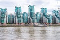 St George Wharf Riverside View By The River Thames