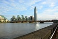 St George Wharf Tower & development, Vauxhall, London.