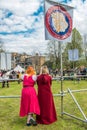 St Georges day celebration at Vauxhall Pleasure Gardens