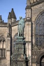 St Giles Cathedral Church; Royal Mile; Lawnmarket; Edinburgh Royalty Free Stock Photo