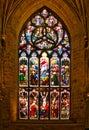St Giles\' Cathedral, Edinburgh - Jesus ascends into heaven in the east window by Ballantine and Son