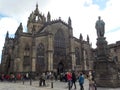 St Giles cathedral on the Royal Mile, Edinburgh, Scotland