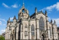 St Giles' Cathedral at sunset, Edinburgh, Scotland