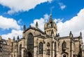 St Giles' Cathedral at sunset, Edinburgh, Scotland Royalty Free Stock Photo