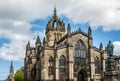 St Giles' Cathedral at sunset, Edinburgh, Scotland Royalty Free Stock Photo