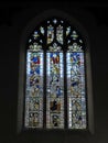 Stained glass window - St Giles` Church