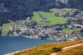 St. Gilgen, The landscape around Lake Wolfgangsee, Schafbergbahn, Salzkammergut, Salzburg, Austria