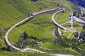 St Gotthard pass towards from Switzerland to Italy