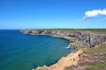 St Govans Head Pembrokeshire Royalty Free Stock Photo