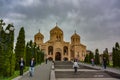 St. Gregory the Illuminator Church in the center of Yerevan, may 2, 2019. Armenia. Royalty Free Stock Photo