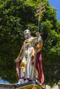 St. Gregory Statue in Independence Square on Gozo