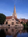 St Helens Church, Abingdon, England. Royalty Free Stock Photo
