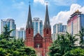 St. Ignatius Cathedral, Xujiahui Cathedral, Roman Catholic church in Shanghai, China