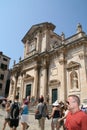 St. Ignatius Church. Dubrovnik, Croatia.