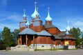 The St. Innocent Russian Orthodox Cathedral in Anchorage, Alaska