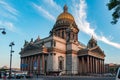 St Isaac Cathedral, St. Petersburg city, Russia. Summer view. Royalty Free Stock Photo