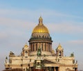 St. Isaac`s Cathedral in Sankt-Peterburg Royalty Free Stock Photo