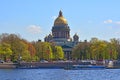 St. Isaac's Cathedral in St. Petersburg, Russia