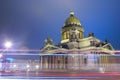 St. Isaac's cathedral in St.Petersburg Royalty Free Stock Photo