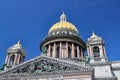 St. Isaac's Cathedral in Saint Petersburg, Russia Royalty Free Stock Photo