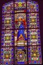 St Isabelle Stained Glass Saint Louis En L'ile Church Paris France