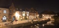 St Ives, Cambridgeshire - the quay at night