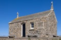 View of the ancient Chapel of St Nicholas at St Ives, Cornwall on May 13, 2021 Royalty Free Stock Photo