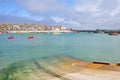 St Ives Harbour, Cornwall, England Royalty Free Stock Photo