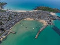 St Ives harbour cornwall uk Royalty Free Stock Photo