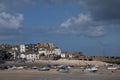 St Ives harbour at low Tide Royalty Free Stock Photo