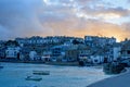 St Ives coastal town, Cownwall, UK, 10 Nov 2018 Royalty Free Stock Photo